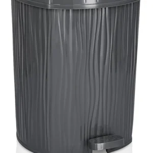 Özer Dalgalı Pedallı Çöp Kovası 11 Lt