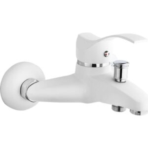 Gms Akdeniz Beyaz Krom Banyo Duş Bataryası AKD403-K