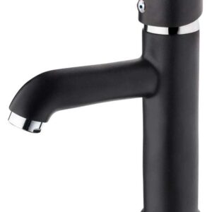 Gms Lavabo Bataryası Zirve Siyah Krom ZRV300K