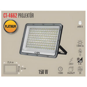 Cata Ct-4662 150W Platinum Led Projektör Beyaz